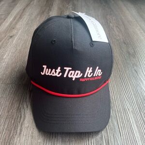 NWT Happy Gilmore Just Tap It In SnapBack Hat Golf Golfing Adam Sandler Movie